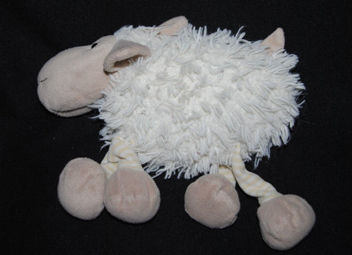 Peluche doudou mouton blanc