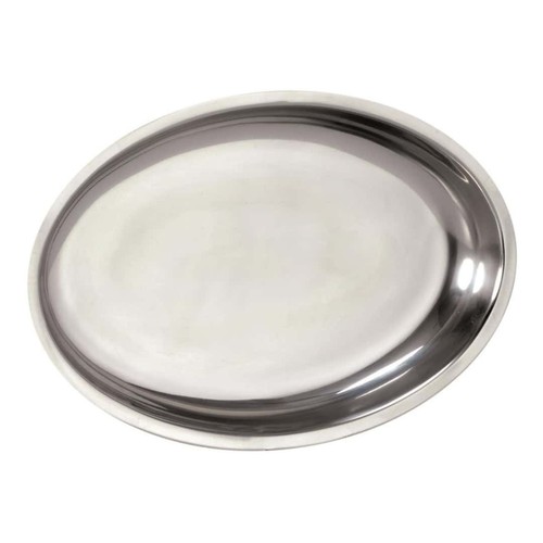 Plaque four ovale acier - de,