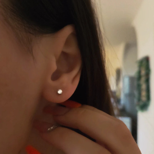 Clous oreilles brillants - clous,