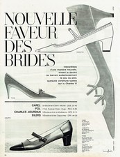 Publicité Advertising 097 1964  chaussures Carel C.Jourdan Eilers par Langlais