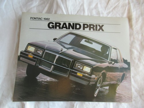 Brochure grand prix pontiac - brochure,