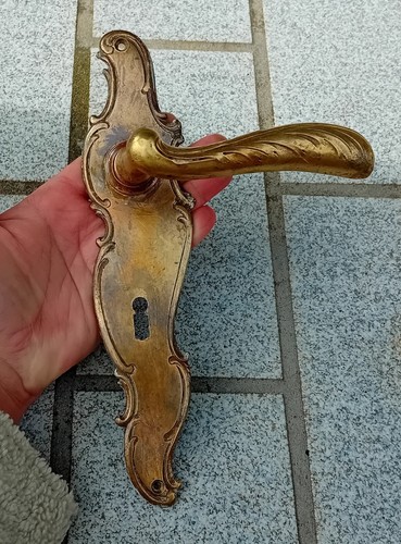 Ancienne poignee porte - porte, +