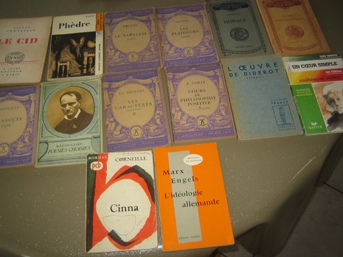 Lot 14 livres classiques - -,