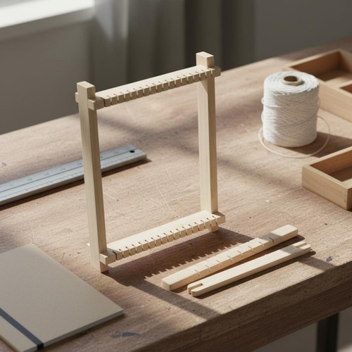 Mini métier tisser - en, bois