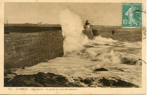 Carte postale lorient - carte,