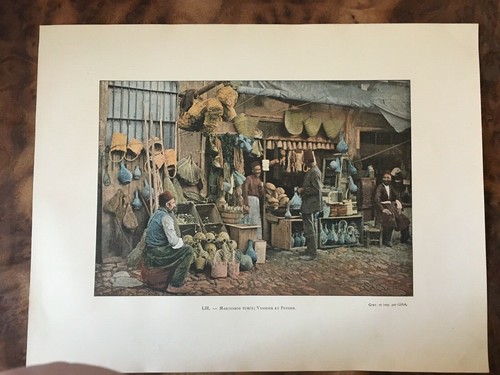 Gravure ancienne turquie - ancienne,