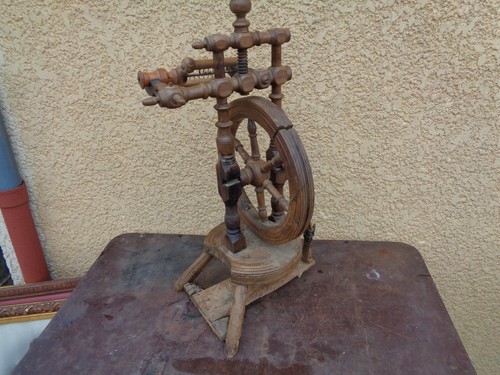 Ancien rouet objet métier - ancien, de
