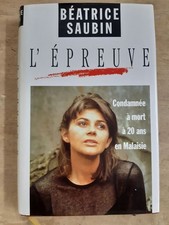 L'épreuve | Béatrice Saubin | France loisirs | Bon état