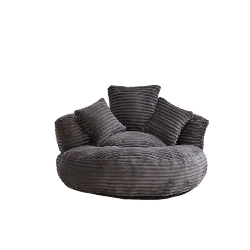 Pouf poire géant velours - pouf,