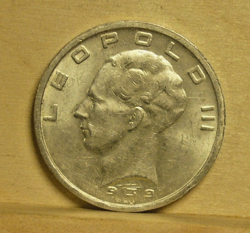 Belgium francs 1939 - francs, leopold