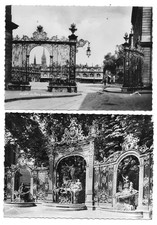 Lot deux cartes postales - deux,