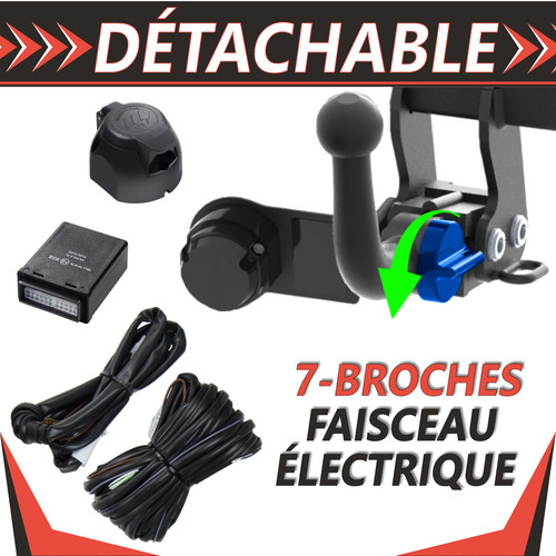 Attelage détachable pour - , alfa