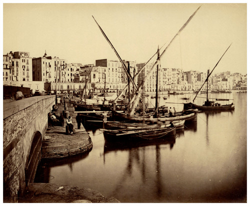 Italie napoli il porto - napoli,,