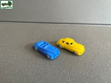 Ancienne Miniature Voiture Lot de 2 Premiere Serie Plastique Norev 1950 1/66
