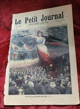 ANCIEN LE PETIT JOURNAL SUPPLEMENT ILLUSTRé (1 FEUILLE)DU SAMEDI 4 FEVRIER 1893 