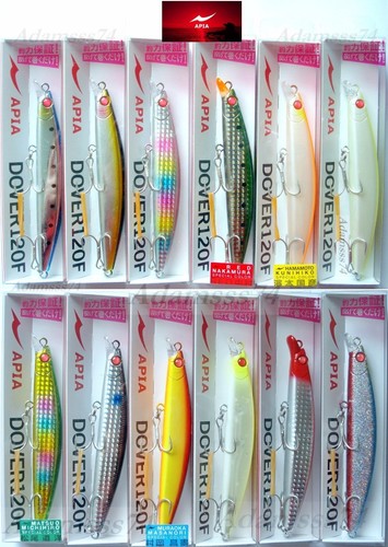 Apia dover 120f 18gr - apia, 18gr.japan