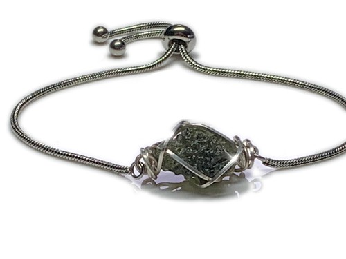 Moldavite bracelet cristal - moldavite,