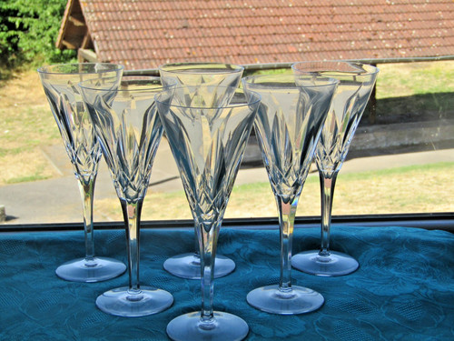 Verres eau en cristal - verres, a