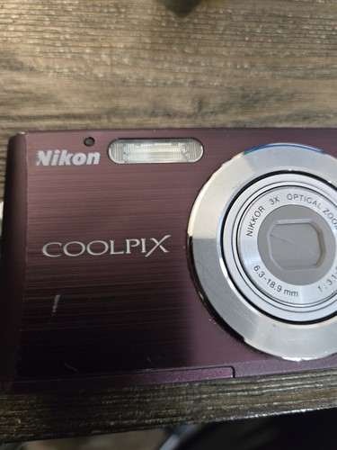 Nikon coolpix s210 - plum, color