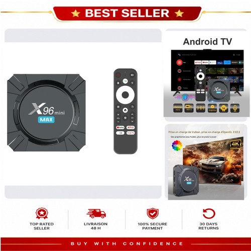 Box android x96 - android, max