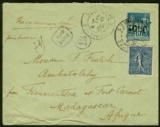 Madagascar inward 1907 regis