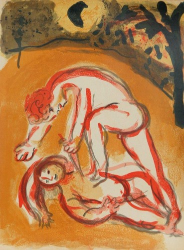 Marc chagall caïn abel - et,