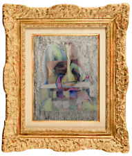 Jacques BOERI (1929-2004) SUPERBE NATURE MORTE CUBISTE SIGNEE ORIGINALE (24)