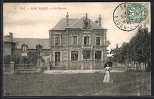 CPA Bosc-Roger, La Mairie 1907 