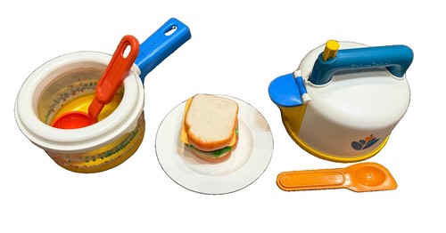 Fisher price vintage lot - -, tea