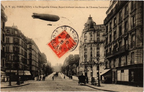 Cpa paris 19e avenue laumiere - cpa,