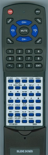Replacement remote for - for, denon