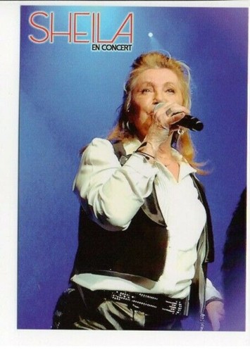 Sheila carte postale - sheila,