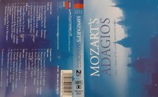 4601914 Divers Artistes Adagios De Mozart Double Cassette UK Decca 1998 Cassette
