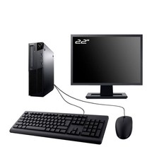 PC Lenovo M71e SFF Ecran 22"