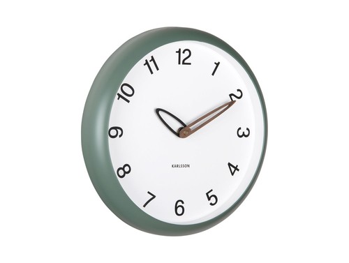 Montre murale belle verte - montre,