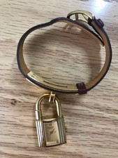 HERMES Kelly Watch Brown