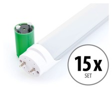 15x LED Tube Lumiere T8 1200mm