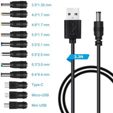 USB to DC Port 5V Charging