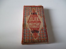 ANCIEN ETUI BOITE POCHETTE DE 5 LAMES DE RASOIR AUER EXTRA RAZOR BLADE