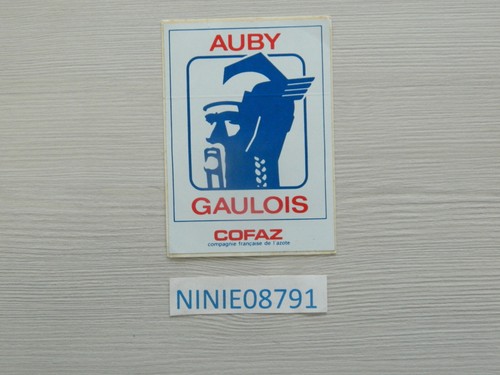 Autocollant auby gaulois cofaz - auby,