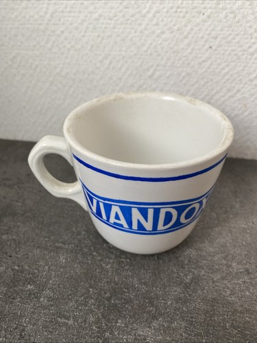 Ancienne tasse publicitaire - ancienne,