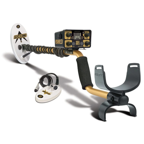 Fisher gold bug coil combo - gold, 2