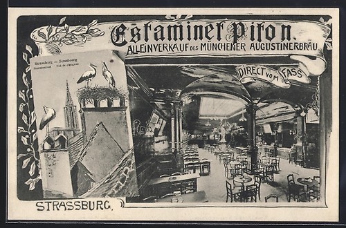 Cpa strassburg restaurant - strassburg,,