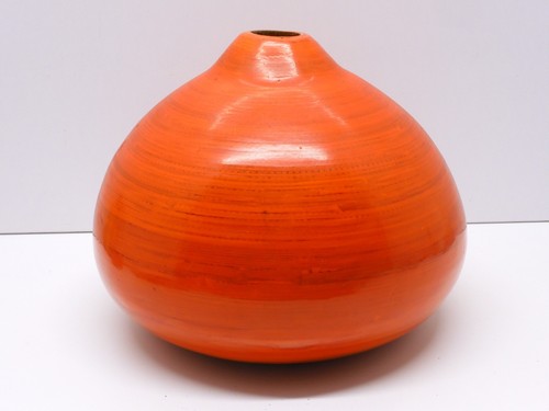 Rare vase bois resine dom - -rare,