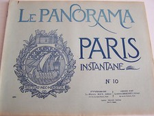 Panorama paris instantane - paris,
