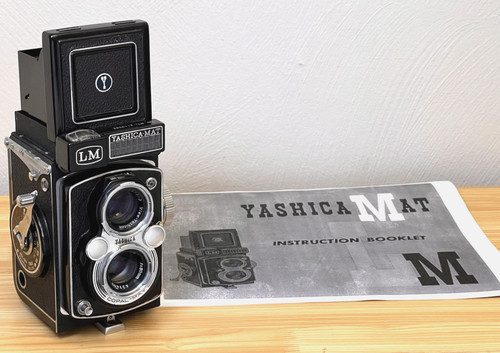 Yashica mat film camera tlr - camera,