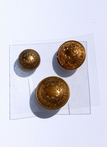 Rare bouton uniforme - 3,