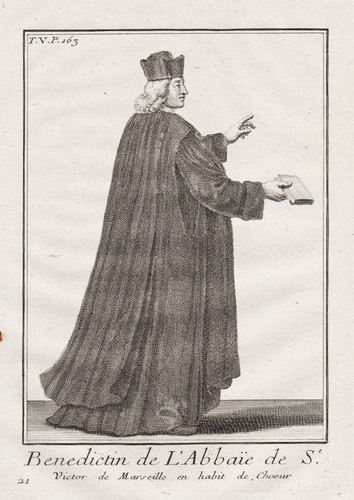 Costume ordre moine - de,