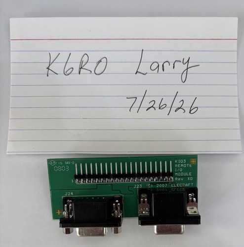 Elecraft kio3 remote i o - ,