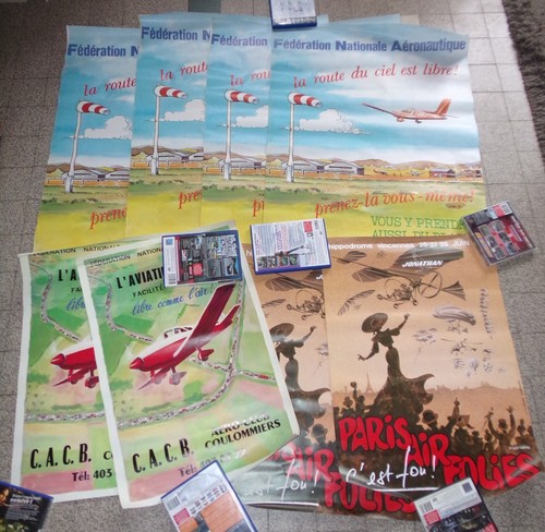 Lot affiches fédération - de, 8